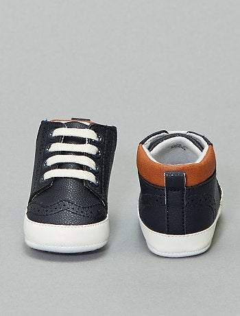 Zapatillas deportivas altas con cordones - Kiabi