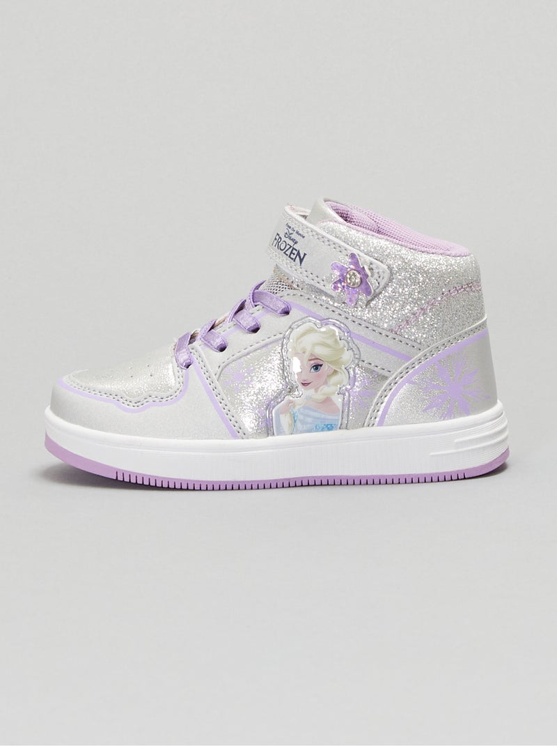 Zapatillas deportivas altas 'Frozen' plata - Kiabi