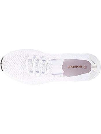 Zapatillas deportivas antideslizantes, flexibles y ligeros, con Cordones Isotoner