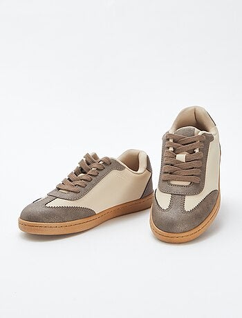 Zapatillas deportivas bajas bicolores