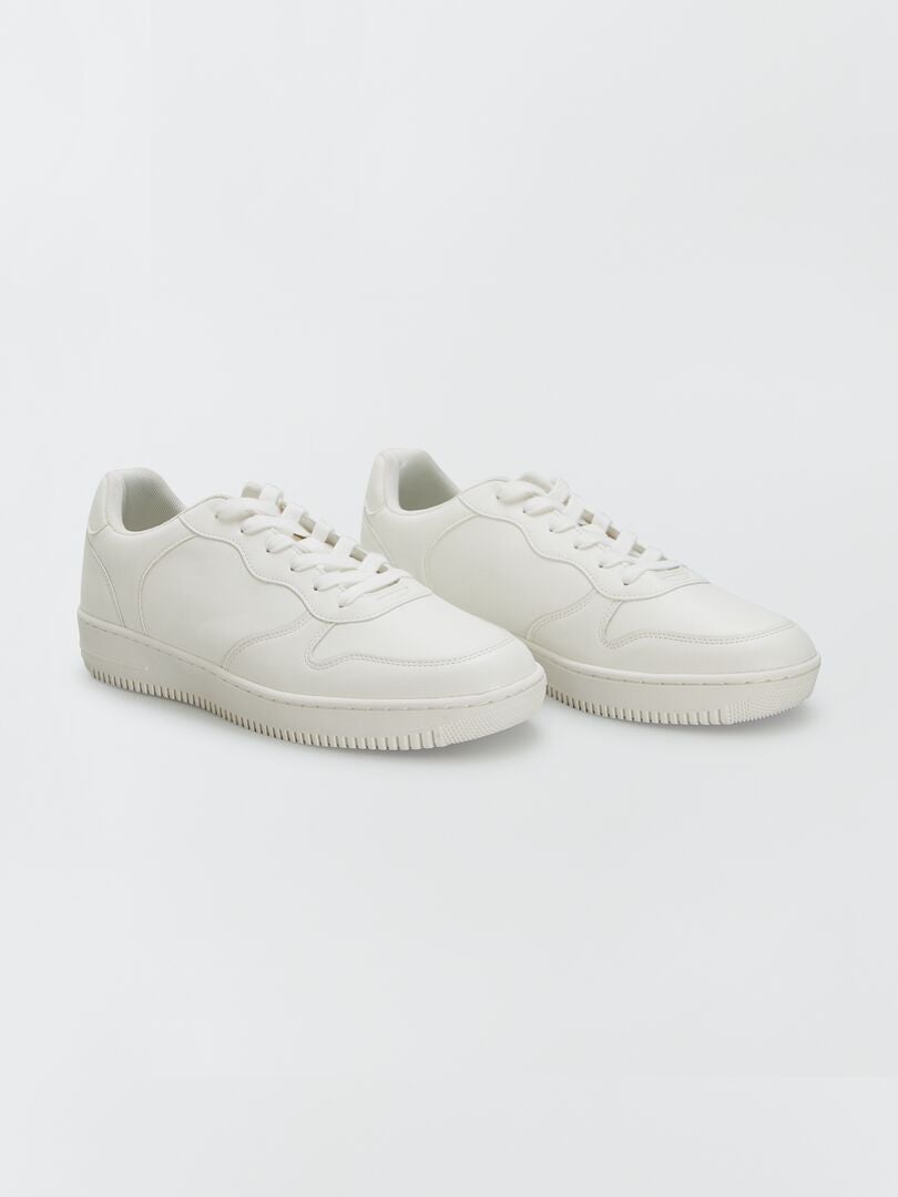 Zapatillas deportivas bajas BLANCO - Kiabi