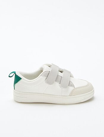 Zapatillas deportivas bajas con velcros