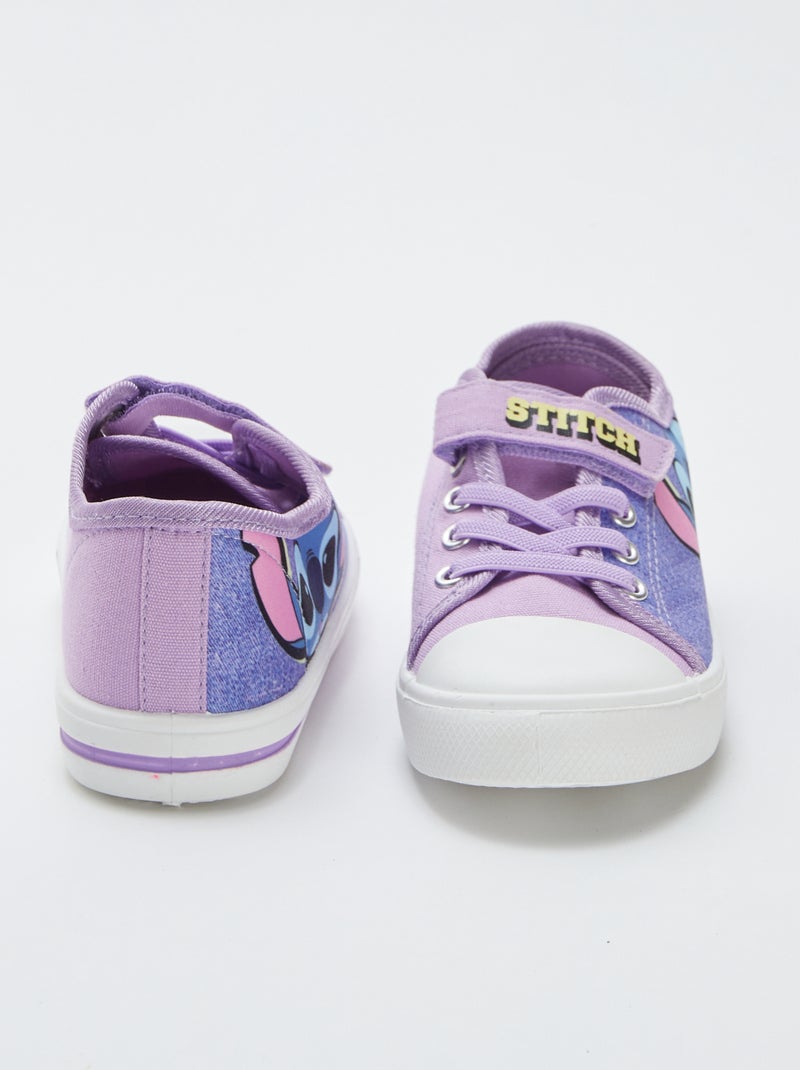 Zapatillas deportivas bajas con velcros 'Stitch' 'Disney' ROSA - Kiabi