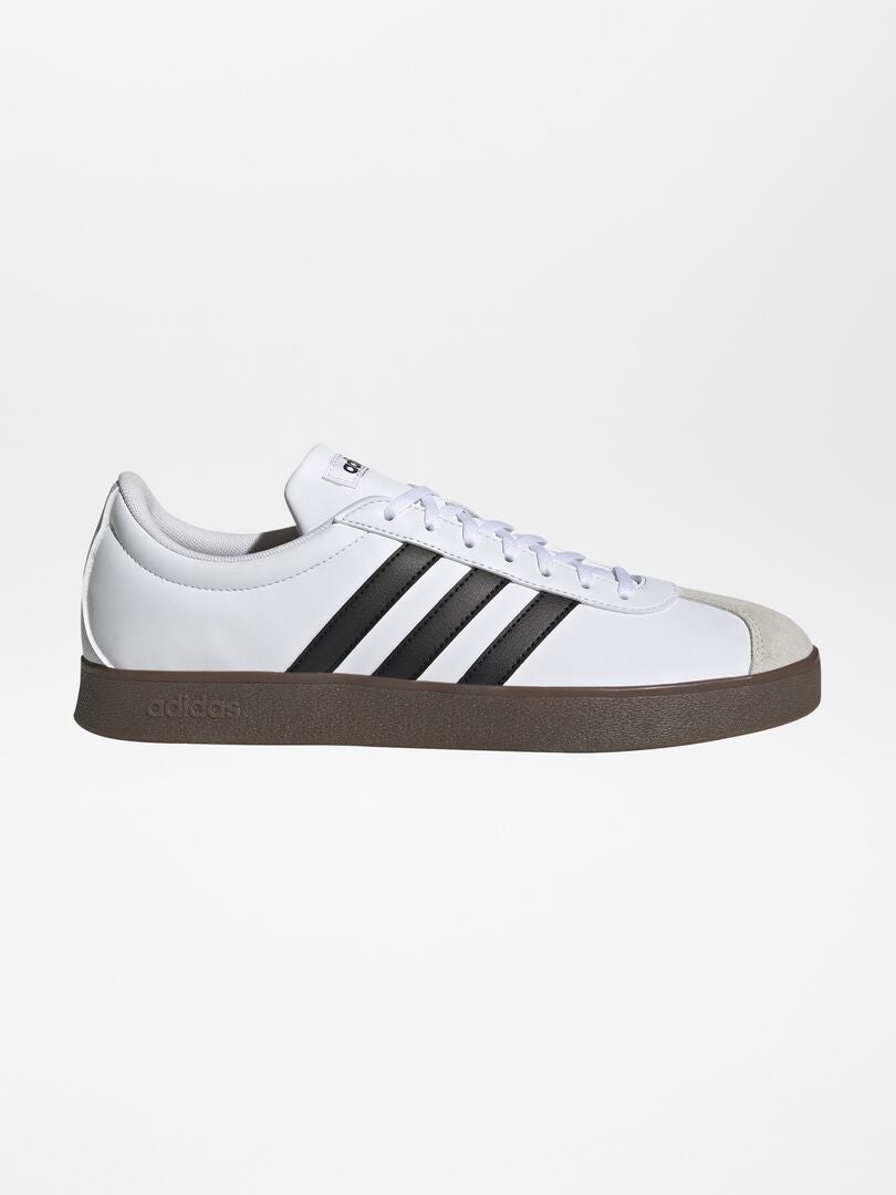 Zapatillas deportivas bajas de antelina 'adidas' BLANCO - Kiabi