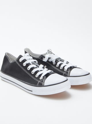 Zapatillas deportivas bajas de tela