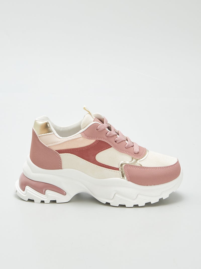Zapatillas deportivas bajas ROSA - Kiabi