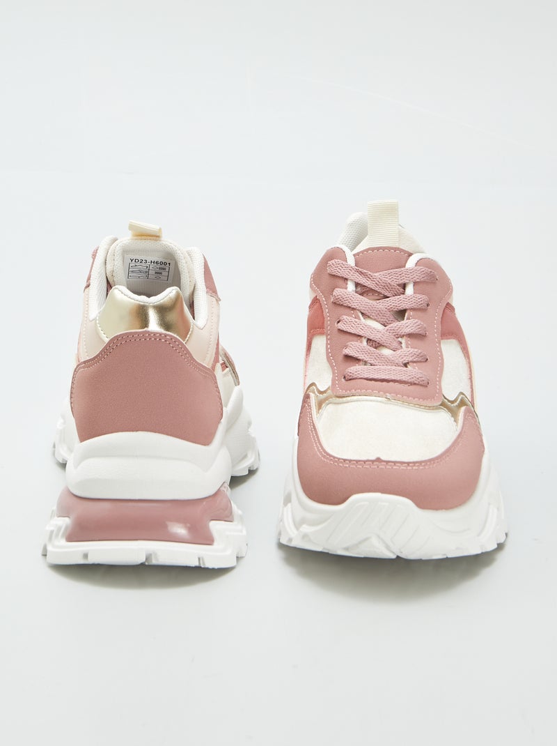 Zapatillas deportivas bajas ROSA - Kiabi