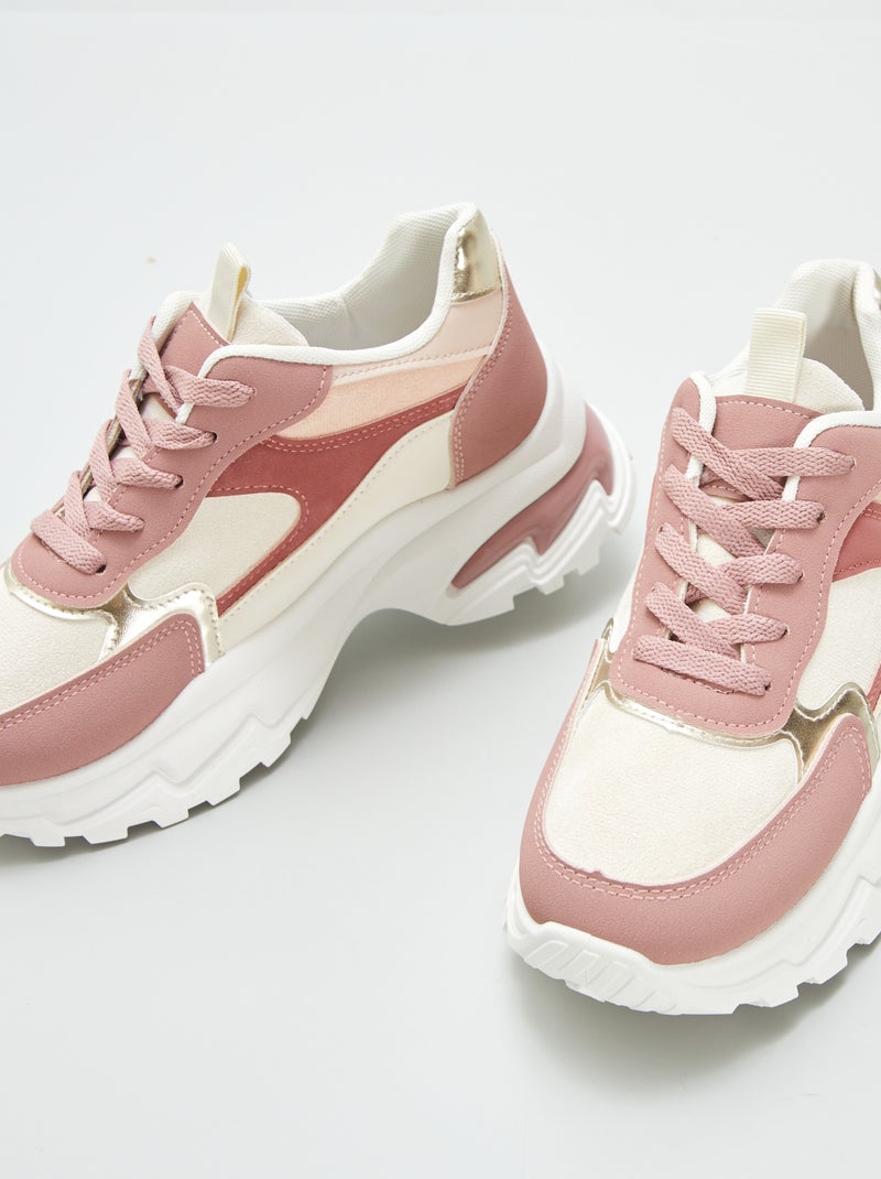 Zapatillas deportivas bajas ROSA - Kiabi