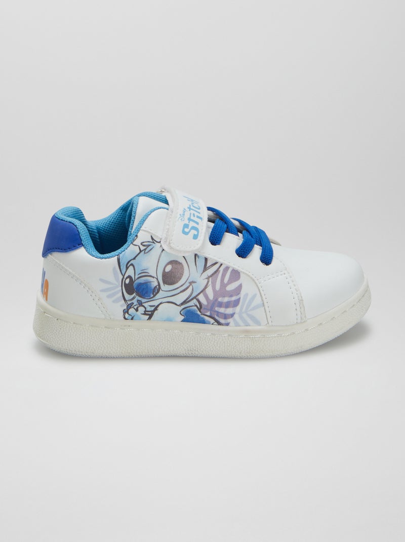 Zapatillas deportivas bajas 'Stitch' BLANCO - Kiabi