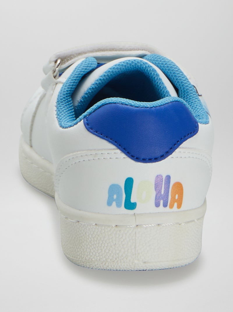 Zapatillas deportivas bajas 'Stitch' BLANCO - Kiabi