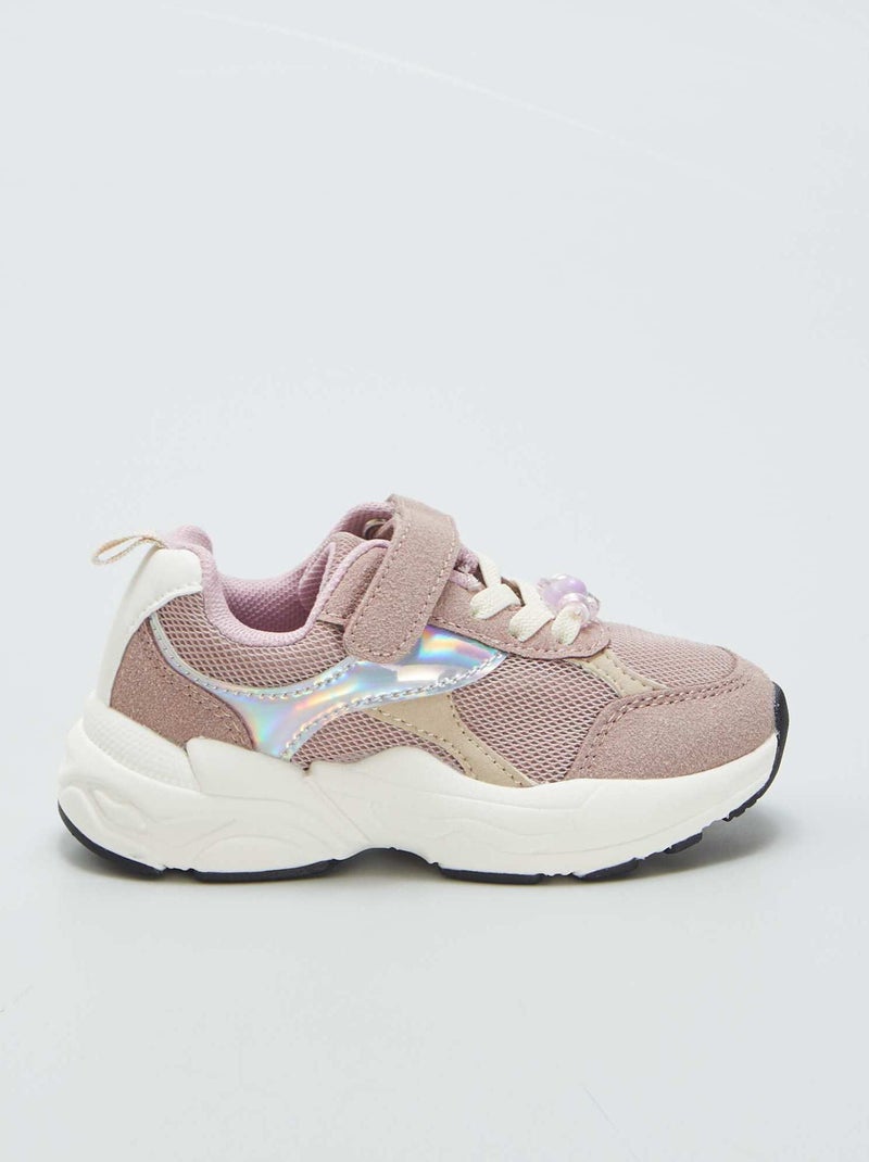 Zapatillas deportivas beige - Kiabi