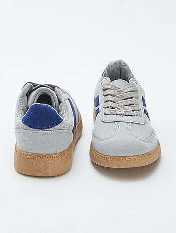 Zapatillas deportivas bicolores con cordones