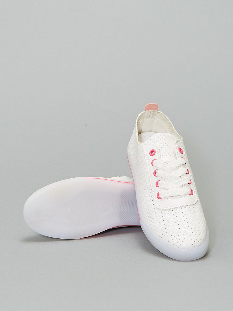 Zapatillas deportivas detalles llamativos - fucsia - Kiabi -