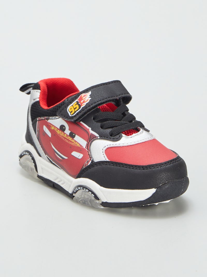 Zapatillas deportivas 'Cars' 'Disney' 'Pixar' con led NEGRO - Kiabi