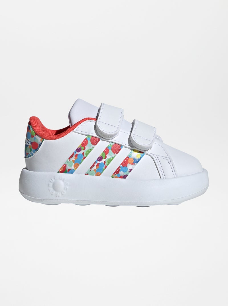 Zapatillas deportivas coloridas 'Adidas' 'Grand Court' blanco - Kiabi