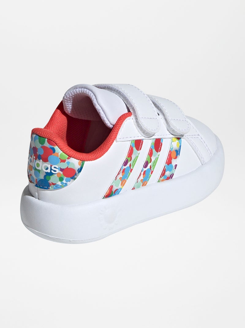 Zapatillas deportivas coloridas 'Adidas' 'Grand Court' blanco - Kiabi