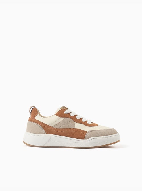 Zapatillas deportivas combinadas con cordones - Kiabi