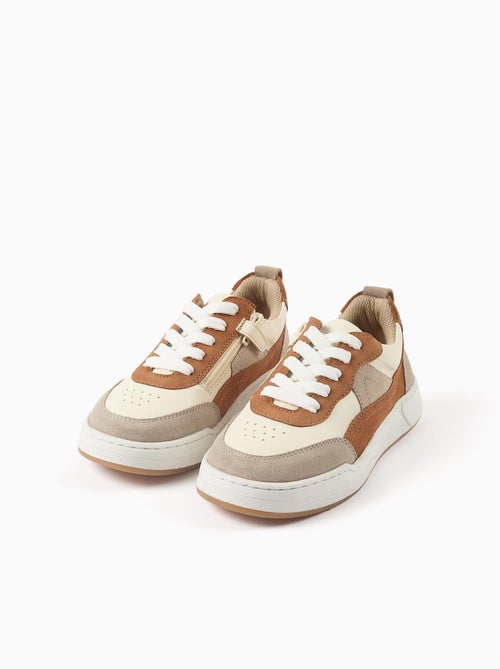Zapatillas deportivas combinadas con cordones - Kiabi