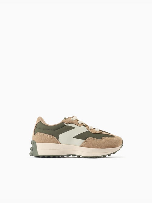 Zapatillas deportivas combinadas con cordones Superlight Runner - Kiabi