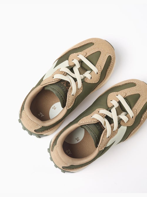 Zapatillas deportivas combinadas con cordones Superlight Runner - Kiabi