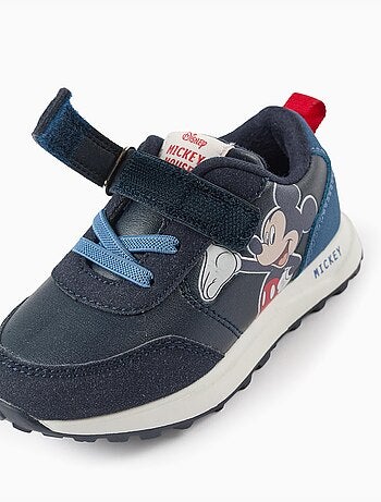 Zapatillas deportivas combinadas con estampado Mickey