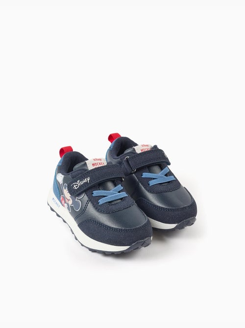 Zapatillas deportivas combinadas con estampado Mickey - Kiabi