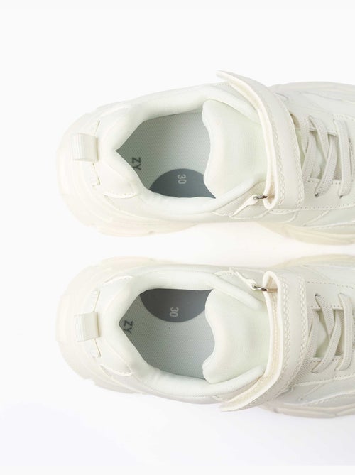 Zapatillas deportivas combinadas con forro de malla - Kiabi Zapatillas deportivas combinadas con forro de malla - Kiabi
