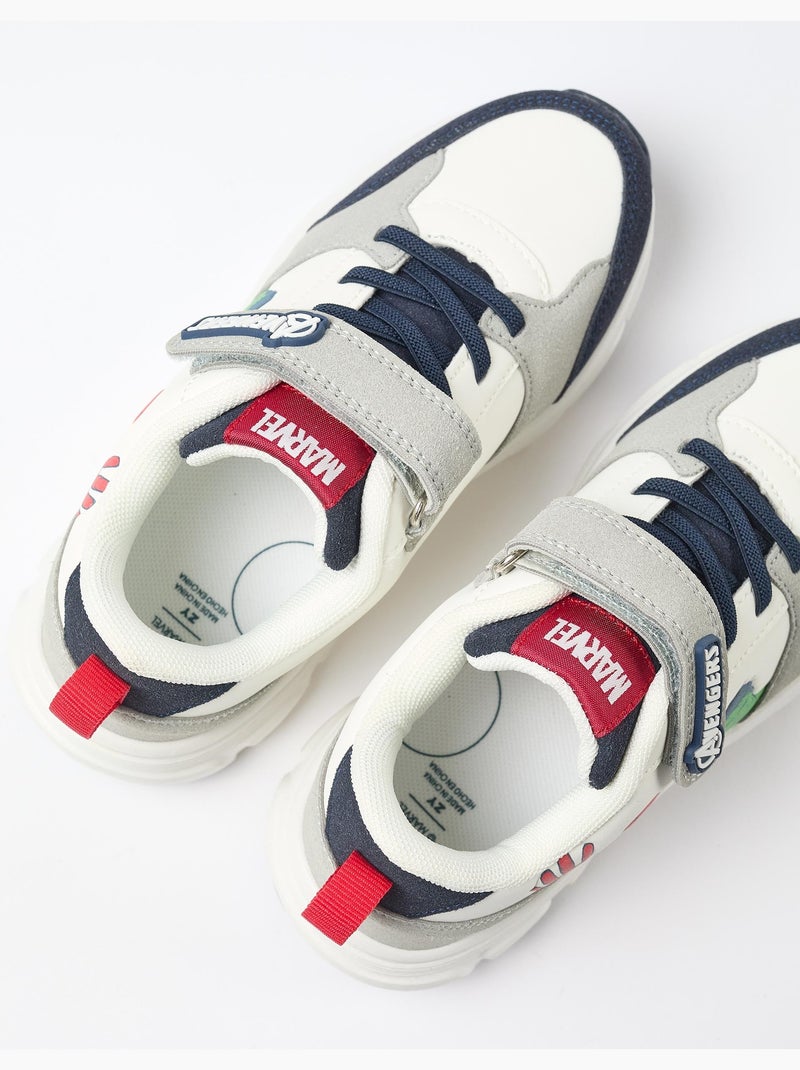 Zapatillas deportivas combinadas con los Vengadores Blanco - Kiabi