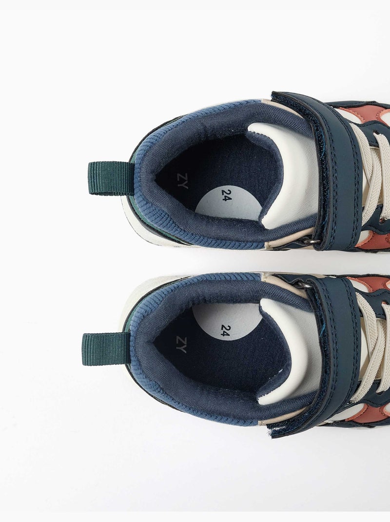 Zapatillas deportivas combinadas con suela antideslizante Multicolor - Kiabi