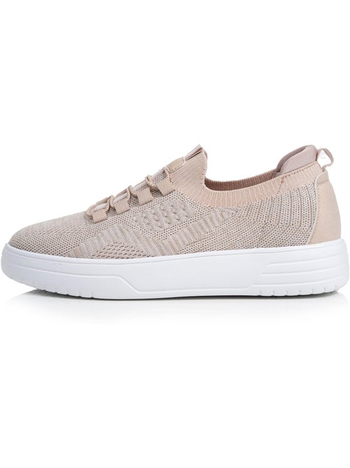Zapatillas deportivas cómodas, duraderas, suela con memoria de forma y fáciles de poner - Kiabi