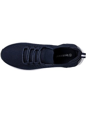 Zapatillas deportivas antideslizantes, flexibles y ligeros, con Cordones Isotoner