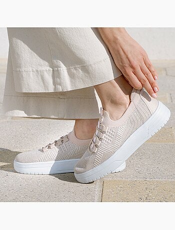 Zapatillas deportivas cómodas, duraderas, suela con memoria de forma y fáciles de poner Isotoner