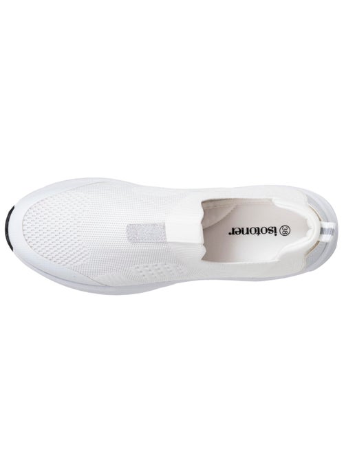 Zapatillas deportivas cómodas, duraderas, suela con memoria de forma y fáciles de poner  Isotoner - Kiabi