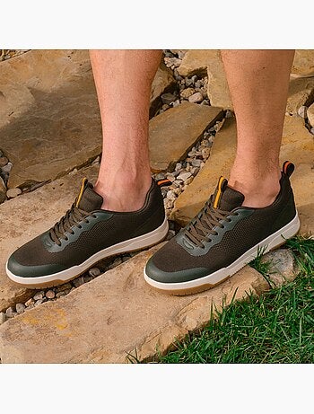 Zapatillas deportivas cómodas, duraderas, suela con memoria de forma y fáciles de poner Isotoner