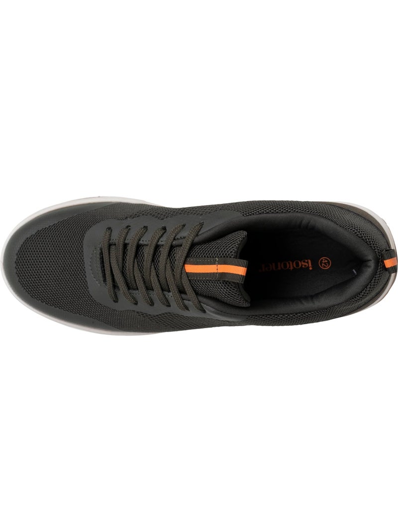 Zapatillas deportivas cómodas, duraderas, suela con memoria de forma y fáciles de poner  Isotoner Caqui - Kiabi