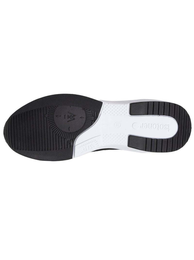Zapatillas deportivas cómodas, duraderas, suela con memoria de forma y fáciles de poner  Isotoner Negro - Kiabi