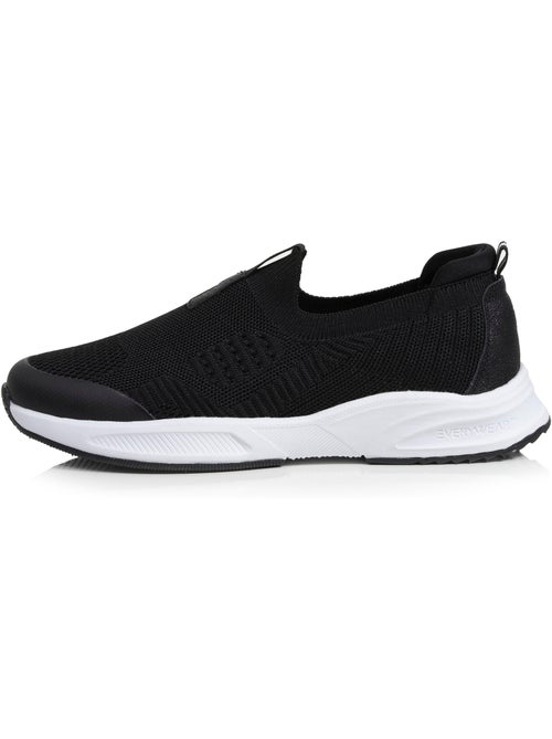 Zapatillas deportivas cómodas, duraderas, suela con memoria de forma y fáciles de poner - Kiabi