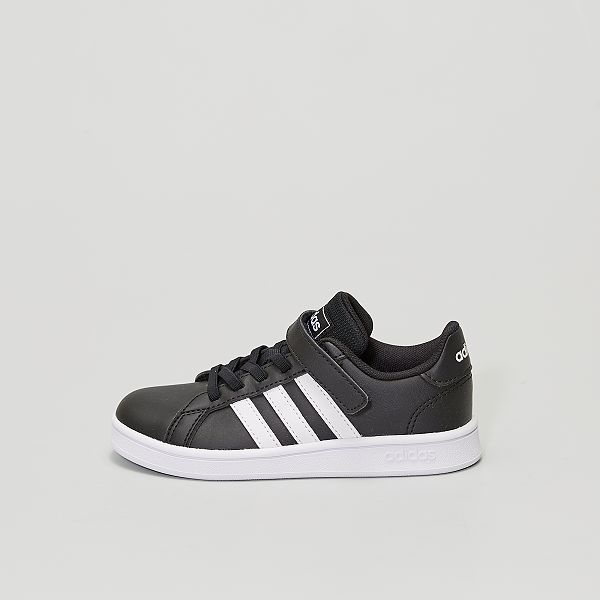 Zapatillas deportivas con cordones elásticos 'adidas Grand Court C' Zapatos  - NEGRO - Kiabi - 35,00€