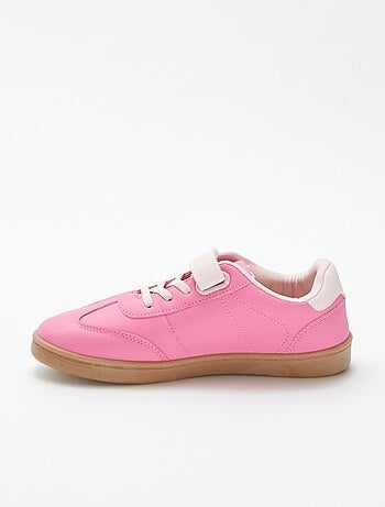 Zapatillas deportivas con cordones elásticos + velcro