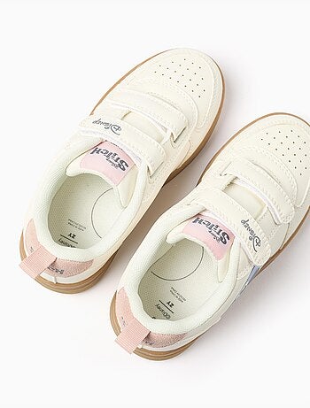 Zapatillas deportivas con estampado de Stitch y tiras autoadherentes