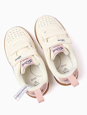 Zapatillas deportivas con estampado de Stitch y tiras autoadherentes