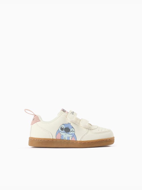 Zapatillas deportivas con estampado de Stitch y tiras autoadherentes - Kiabi