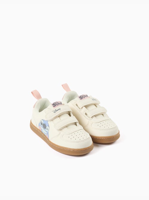 Zapatillas deportivas con estampado de Stitch y tiras autoadherentes - Kiabi