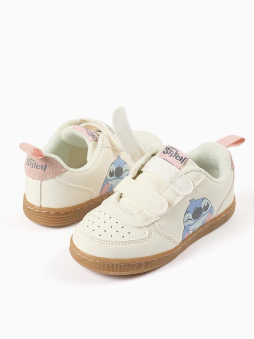 Zapatillas deportivas con estampado de Stitch y tiras autoadherentes - Kiabi