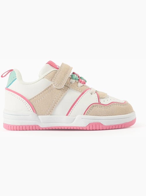 Zapatillas deportivas con flores decorativas - Kiabi