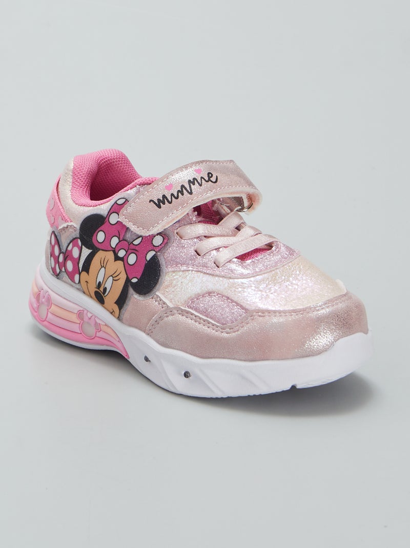 Zapatillas deportivas con led 'Minnie' 'Disney' ROSA - Kiabi