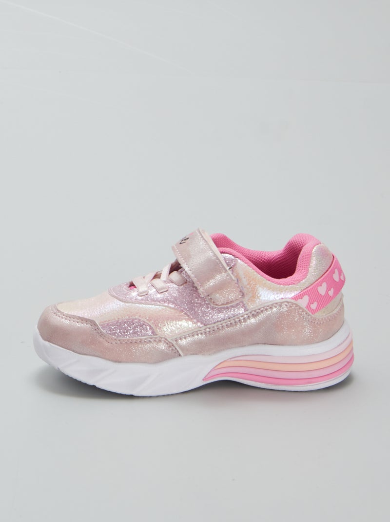 Zapatillas deportivas con led 'Minnie' 'Disney' ROSA - Kiabi