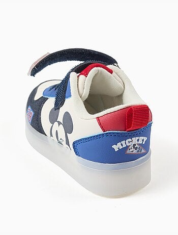Zapatillas deportivas con luces con estampado de Mickey