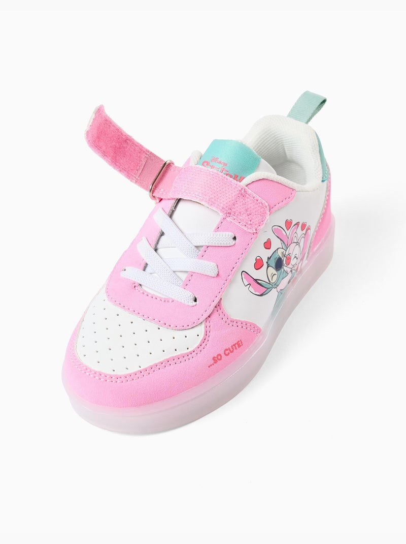 Zapatillas deportivas con luces Stitch Rosa - Kiabi