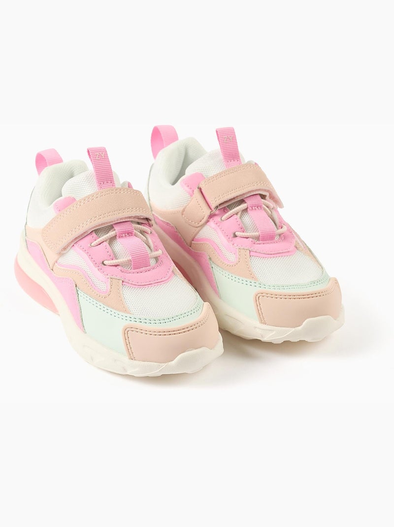 Zapatillas deportivas con luces Superlight Runner Rosa - Kiabi